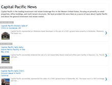 Tablet Screenshot of news.capitalpacific.com